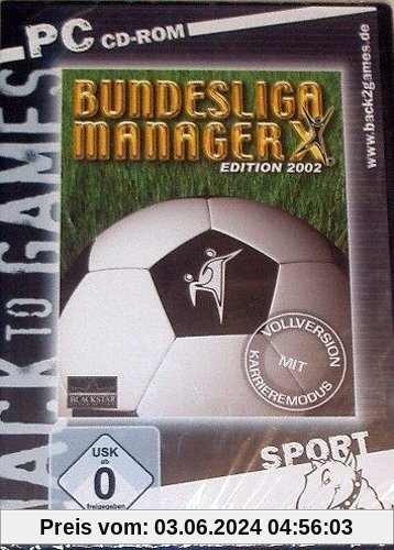 Bundesliga Manager X - Edition 2002 von FIP Publishing GmbH