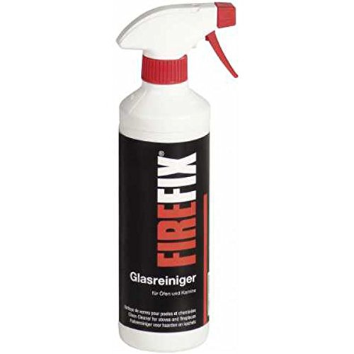 Glasscheibenreiniger/Kaminglasreiniger mit Sprühkopf, Inhalt: 500 ml von FIREFIX
