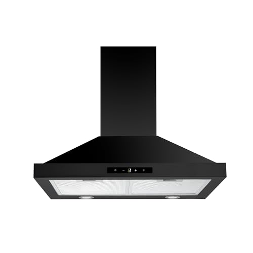 FIREGAS Wandhaube,Dunstabzugshaube 60 cm mit Touch Control,UMLUFT/ABLUFT möglich,3 Gebläsestufen,LED Beleuchtung,Schwarz FIREGAS Wandhaube,Dunstabzugshaube 60 cm mit Touch Control,UMLUFT/ABLUFT möglich,3 Gebläsestufen,LED Beleuchtung,Schwarz von FIREGAS