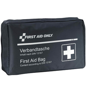 FIRST AID ONLY Erste-Hilfe-Tasche DIN 13167 schwarz von FIRST AID ONLY
