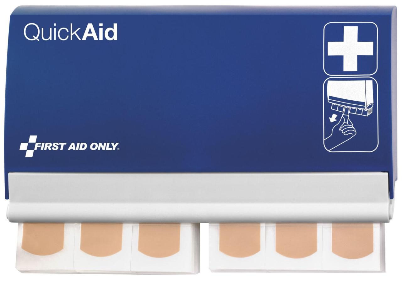 FIRST AID ONLY Pflasterspender 90 St. blau von FIRST AID ONLY