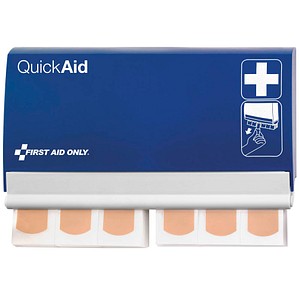 FIRST AID ONLY Pflasterspender QuickAid P-44001 00 blau Kunststoff von FIRST AID ONLY