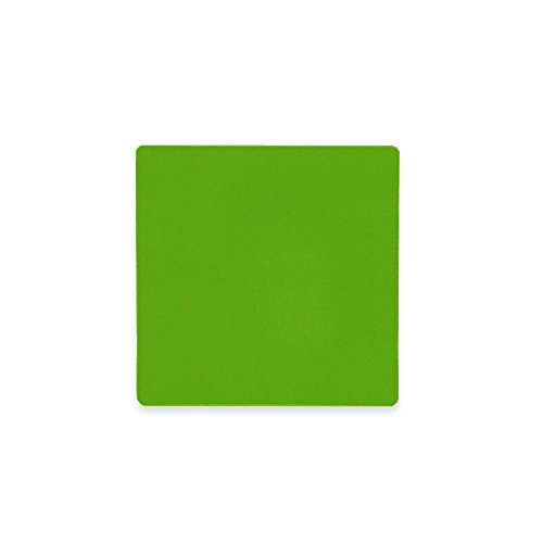 Magflex® Flexible Gloss Green Trocken - Wipe - Magnetblech zum Erstellen von Scrumboards, Entfernbar - 75mm x 75mm - Pack von 50 von FIRST4MAGNETS
