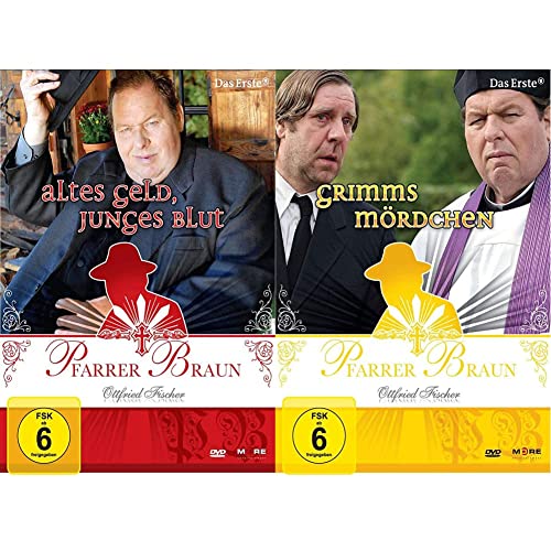 Pfarrer Braun: Altes Geld, junges Blut & Pfarrer Braun: Grimms Mördchen von FISCHER,OTTFRIED