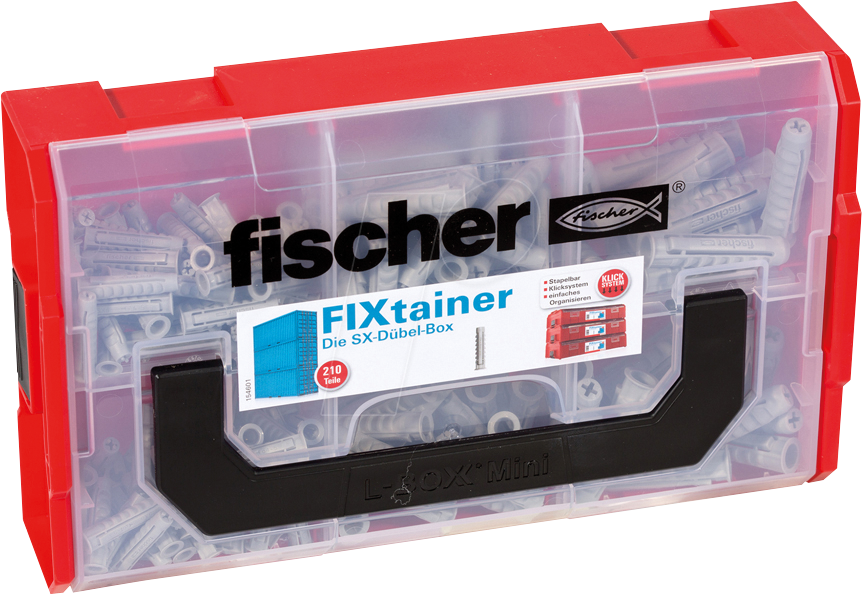 FD 532892 - FIXtainer - SX-Dübel-Box (210) von FISCHER BEFESTIGUNGSSYSTEME