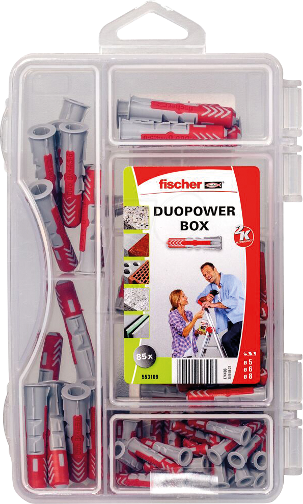 FD 553109 - DuoPower-Box mini, 85 Teile FD 553109 - DuoPower-Box mini, 85 Teile von FISCHER BEFESTIGUNGSSYSTEME