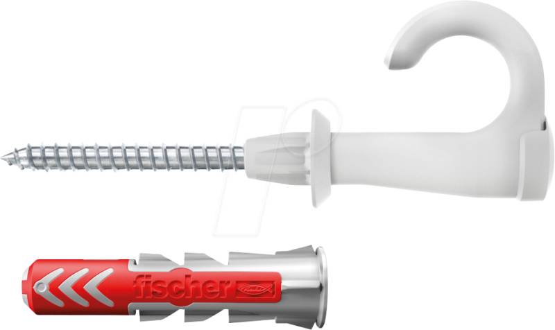 FD 557923 - Wandhaken, EasyHook Round DuoPower 6x30, 6 Stück von FISCHER BEFESTIGUNGSSYSTEME
