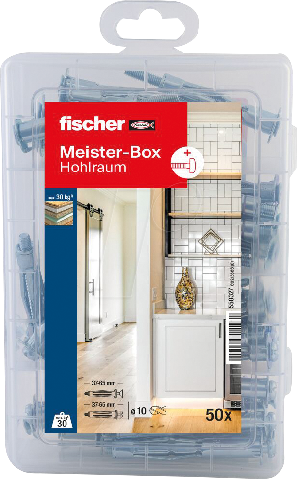 FD 558327 - Meisterbox - HM, 50 Teile von FISCHER BEFESTIGUNGSSYSTEME
