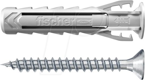 FD 568122 - Dübel + Schraube, SX Plus 8x40 S K, 10-teilig von FISCHER BEFESTIGUNGSSYSTEME