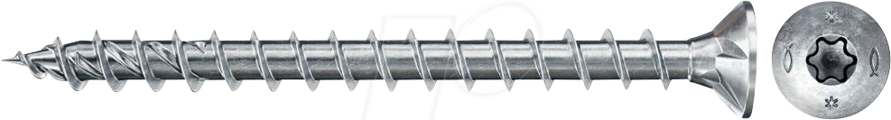 FD 670076 - PowerFast II 3,5x30 SK TX VG, 200 Stück von FISCHER BEFESTIGUNGSSYSTEME