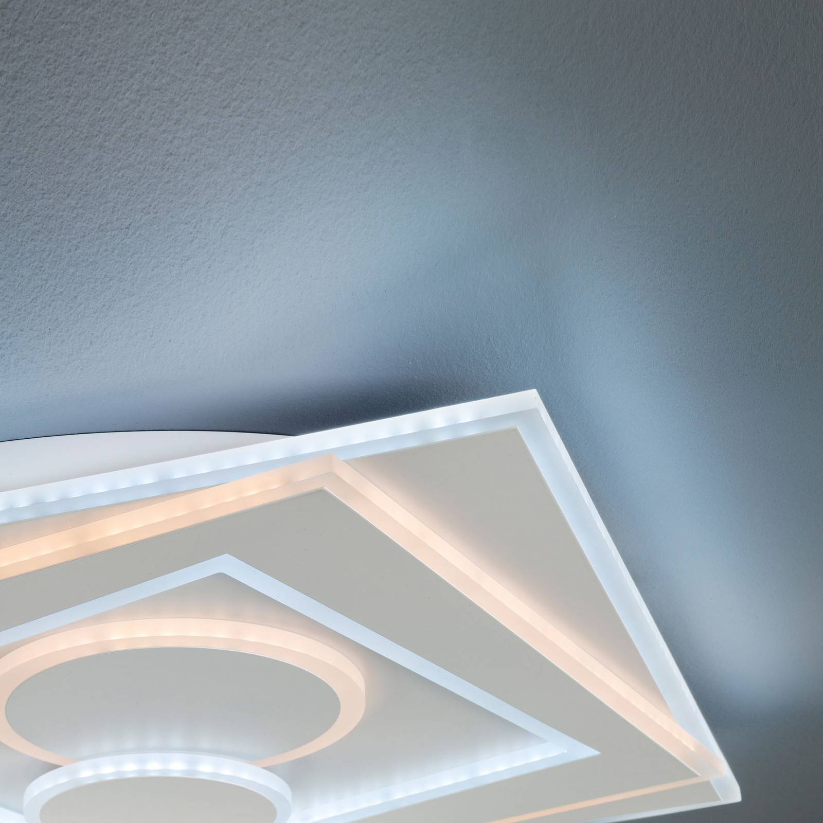 LED-Deckenleuchte Ratio, dimmbar, zwei Kreise LED-Deckenleuchte Ratio, dimmbar, zwei Kreise von FISCHER & HONSEL
