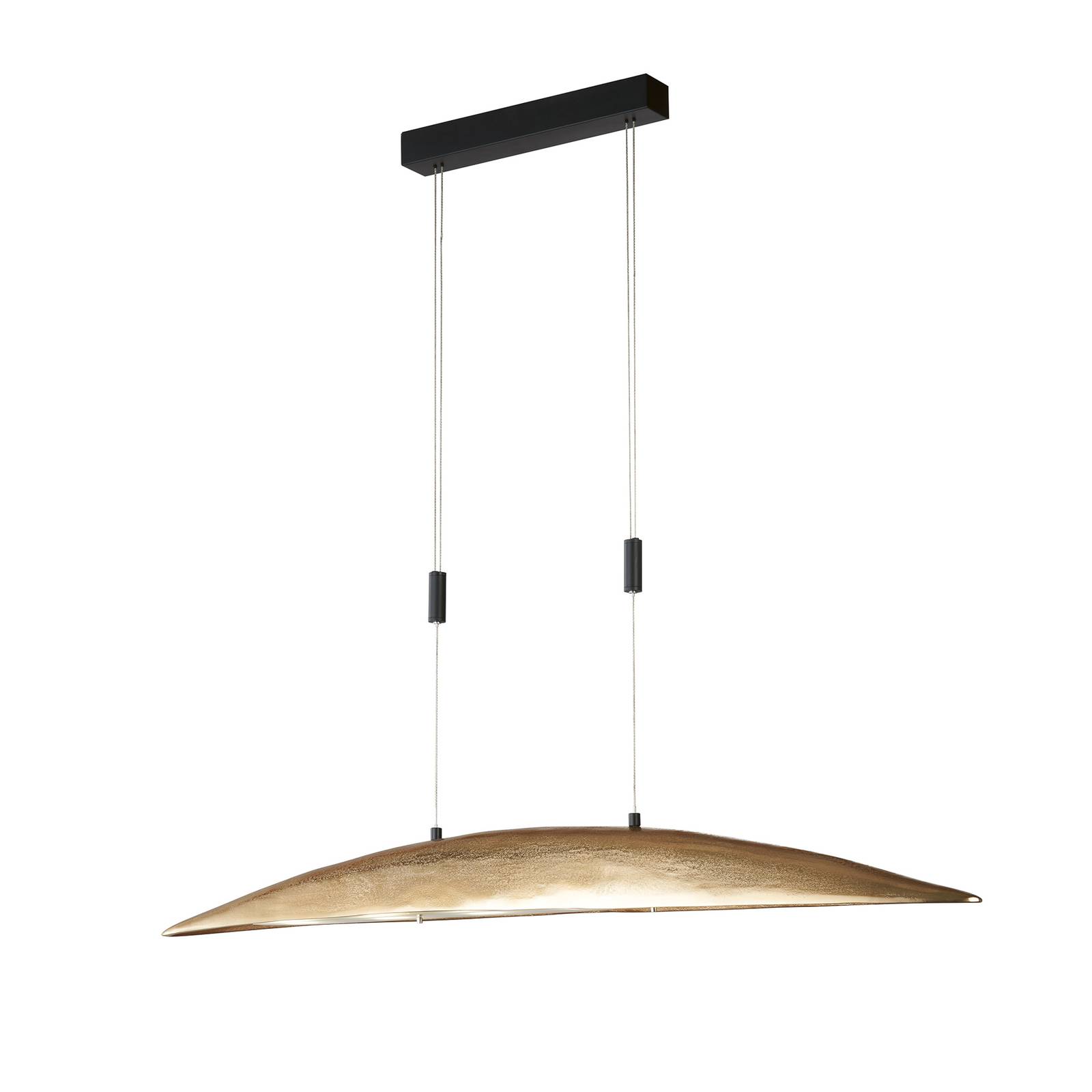 LED-Hängeleuchte Colmar gold antik 131cm dim/CCT von FISCHER & HONSEL