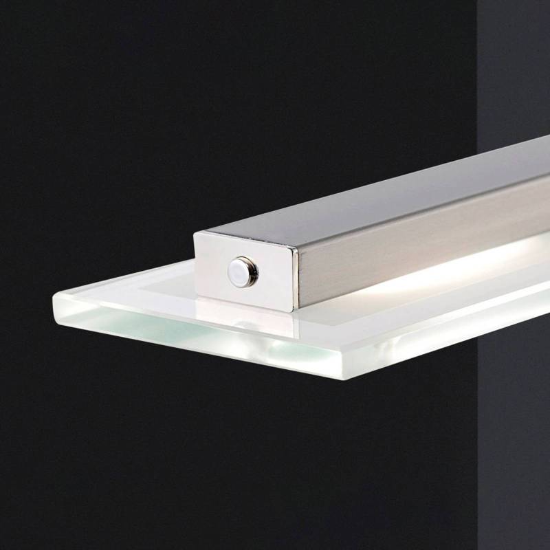 LED-Pendellampe Tenso mit Dimmer, nickel 64cm von FISCHER & HONSEL