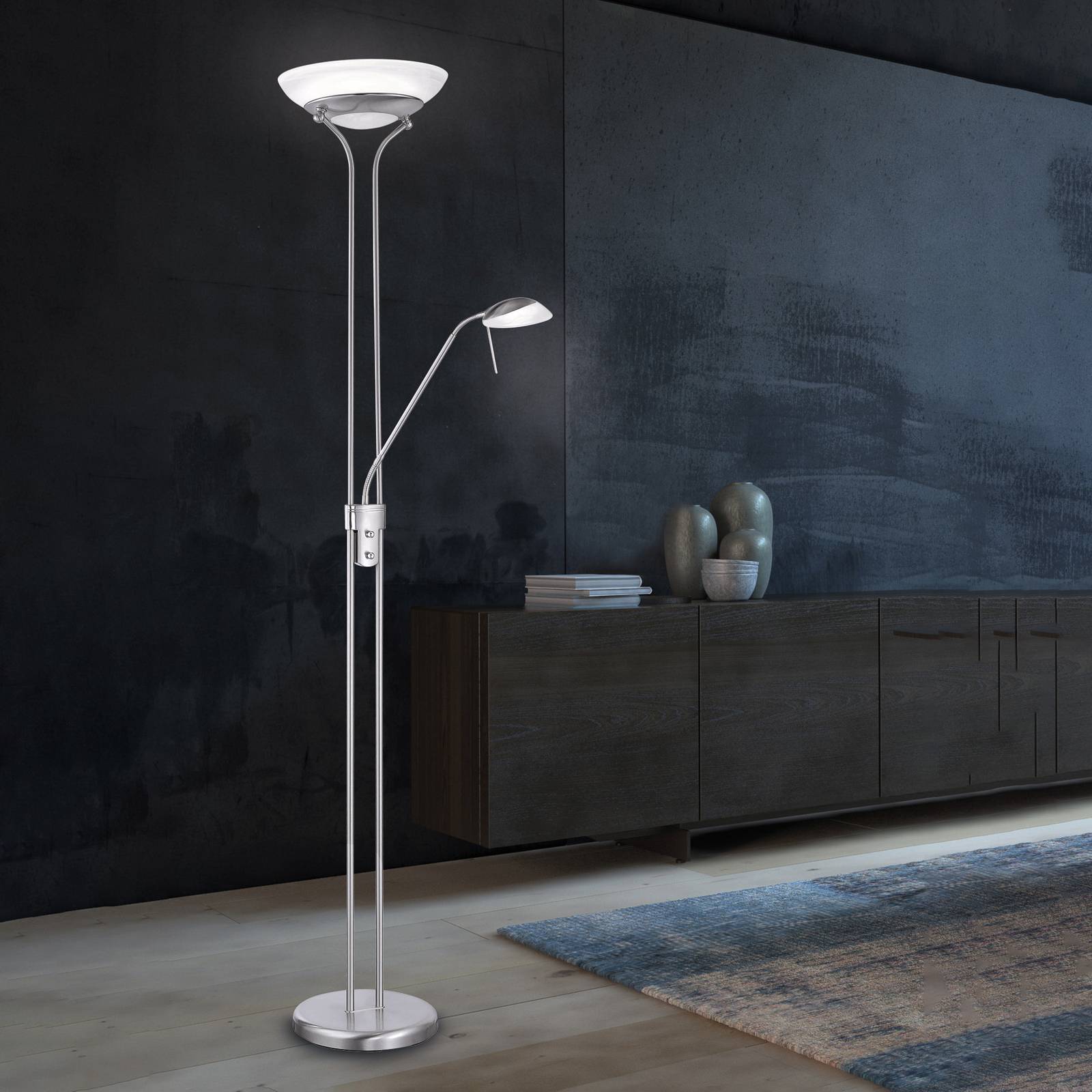 LED-Stehlampe Pool mit Lesearm, CCT-Funktion LED-Stehlampe Pool mit Lesearm, CCT-Funktion von FISCHER & HONSEL