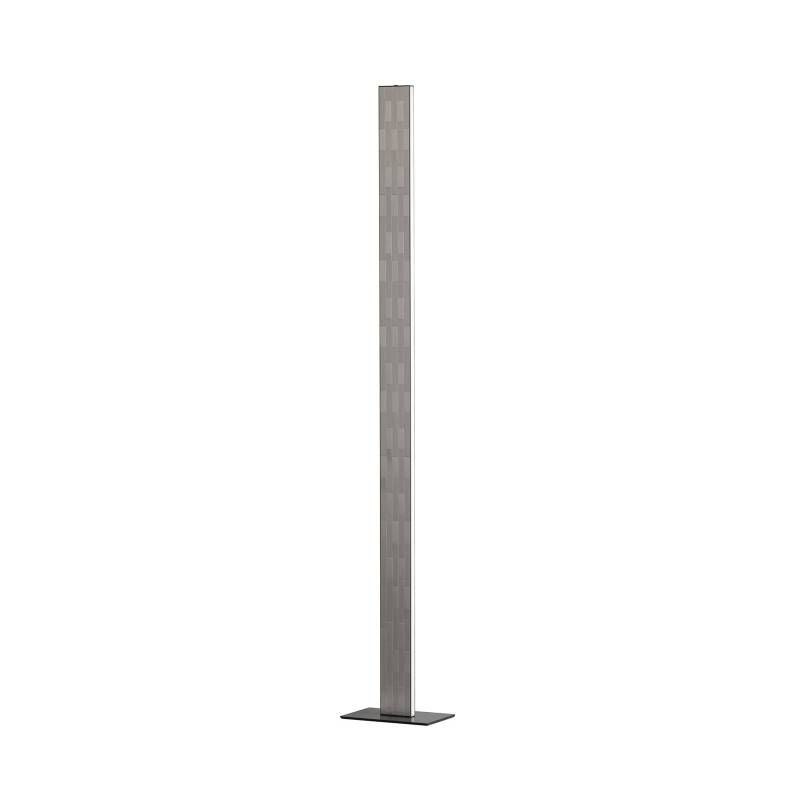 LED-Stehleuchte Aluro, Metall, nickelfarben, CCT, dimmbar von FISCHER & HONSEL