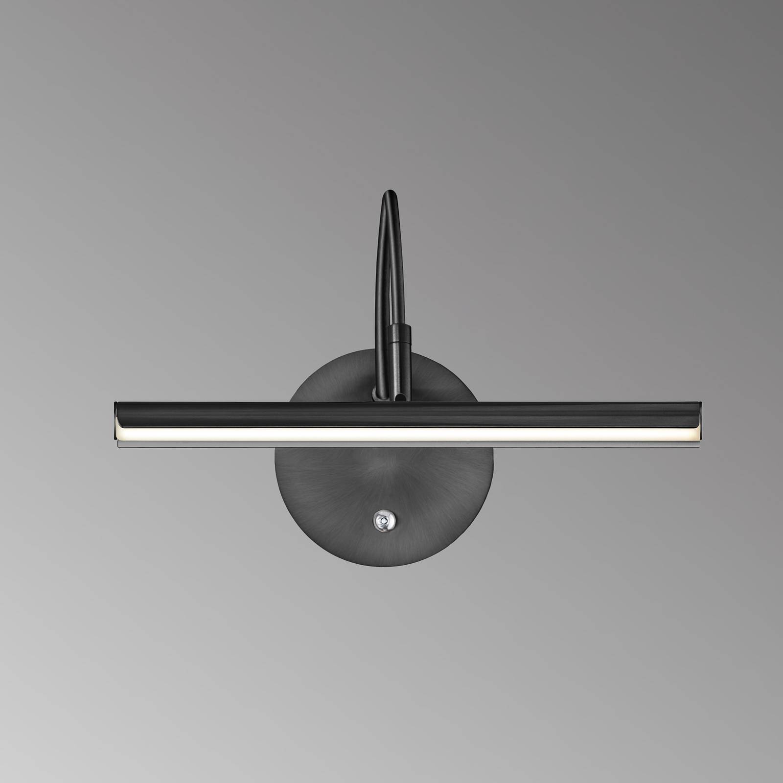 LED-Wandlampe Nami mit Schalter, CCT, sandschwarz LED-Wandlampe Nami mit Schalter, CCT, sandschwarz von FISCHER & HONSEL