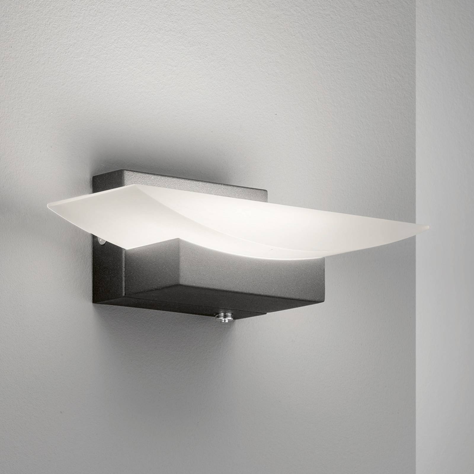 LED-Wandleuchte Bowl TW CCT Breite 20 cm, schwarz LED-Wandleuchte Bowl TW CCT Breite 20 cm, schwarz von FISCHER & HONSEL