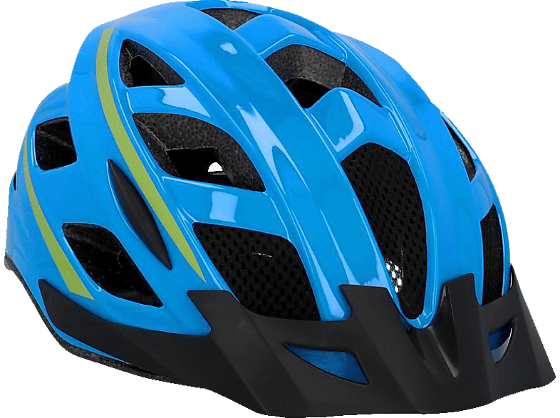 FISCHER 50454 Urban Montis L/XL (Fahrradhelm, 58-61 cm, Blau/Grün) von FISCHER