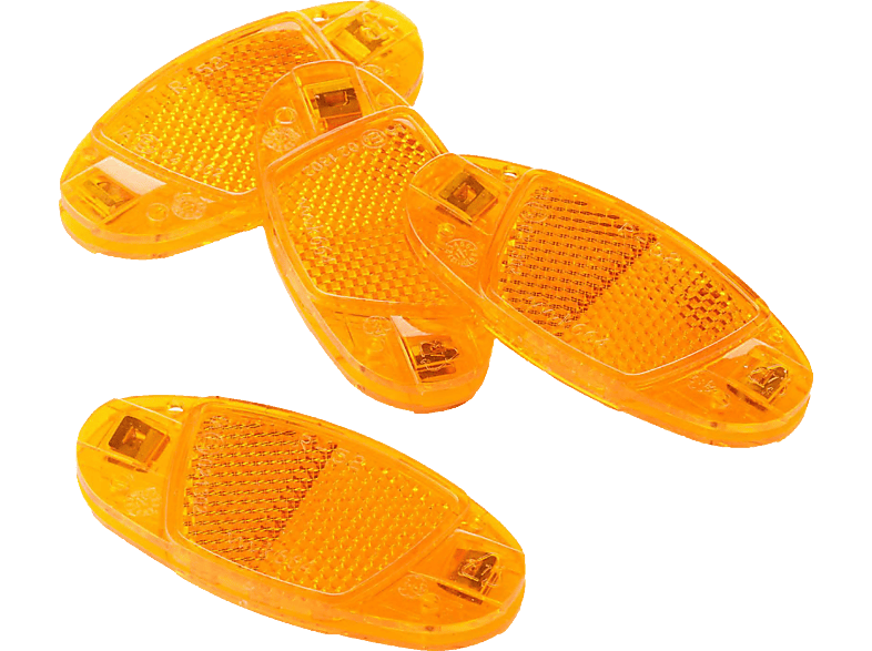 FISCHER 85400 REFLEKTOR SPEICHEN STVZO 4X, Orange von FISCHER