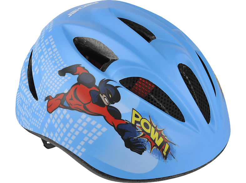 FISCHER 86115 FAHRRADHELM KINDER COMIC S/M (Fahrradhelm, 55-59 cm, Blau) von FISCHER