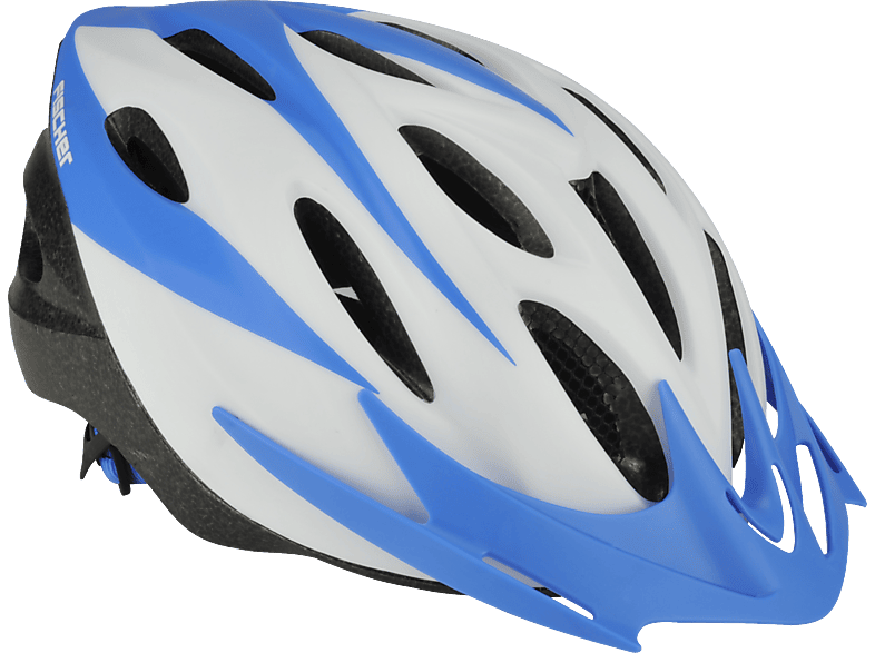 FISCHER 86715 Sportiv (Fahrradhelm, 54-59 cm, Weiß) von FISCHER