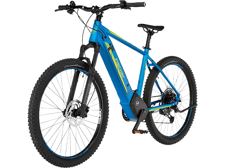 FISCHER MONTIS 6.0i Mountainbike (Laufradgröße: 29 Zoll, Unisex-Rad, 504 Wh, Blau matt) von FISCHER