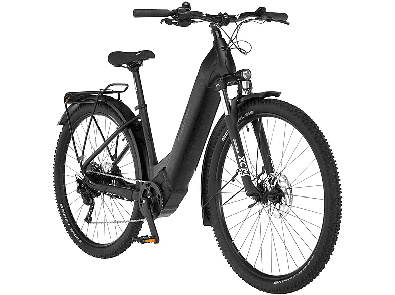 FISCHER Viator 8.0I Trekkingrad (Laufradgröße: 28 Zoll, Rahmenhöhe: 43 cm, Damen-Rad, 711 Wh, Sattblau) von FISCHER