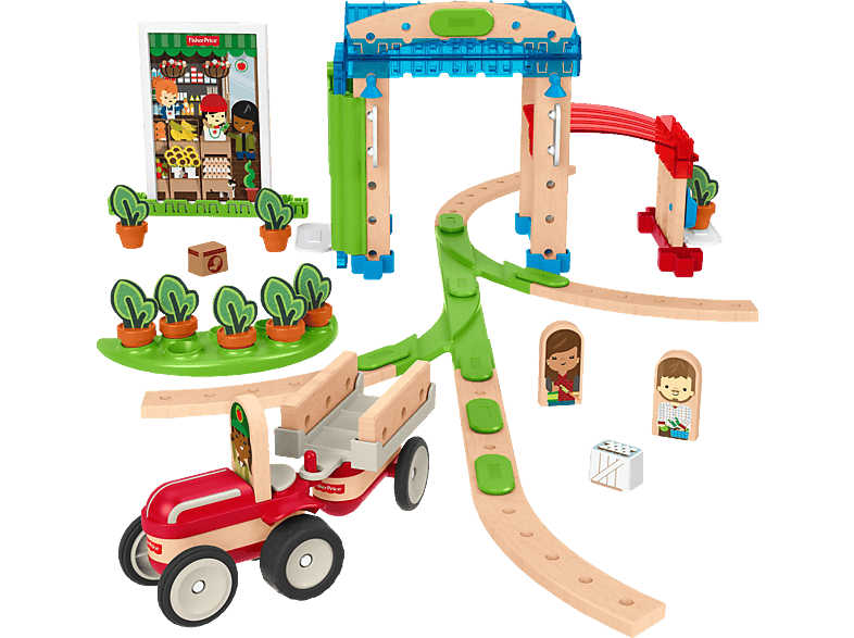 FISHER PRICE Wunder Werker Kleine Stadt, Baukasten, Konstruktions-Spielzeug Bauset Mehrfarbig FISHER PRICE Wunder Werker Kleine Stadt, Baukasten, Konstruktions-Spielzeug Bauset Mehrfarbig von FISHER PRICE