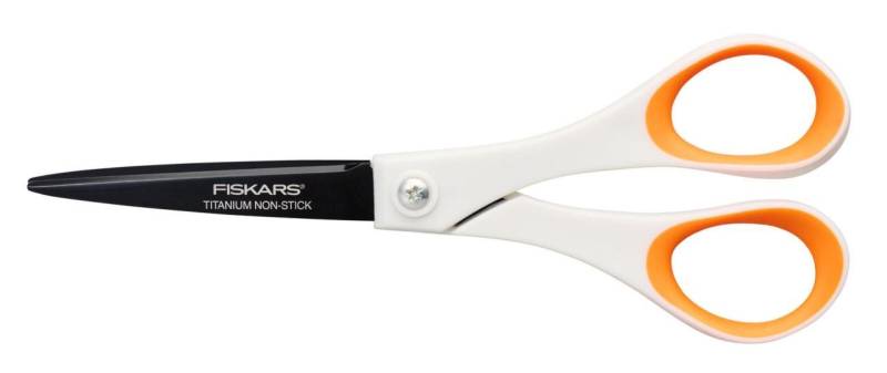 FISKARS® Scheren FISKARS Schere 18cm 1Stk. 18 cm weiß, orange von FISKARS®