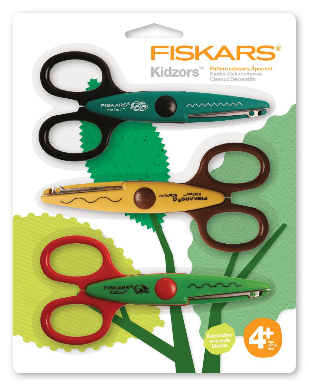 FISKARS® Scheren FISKARS Schere Sumpftiere3St. 13 cm 3 verschiedene Farben von FISKARS®