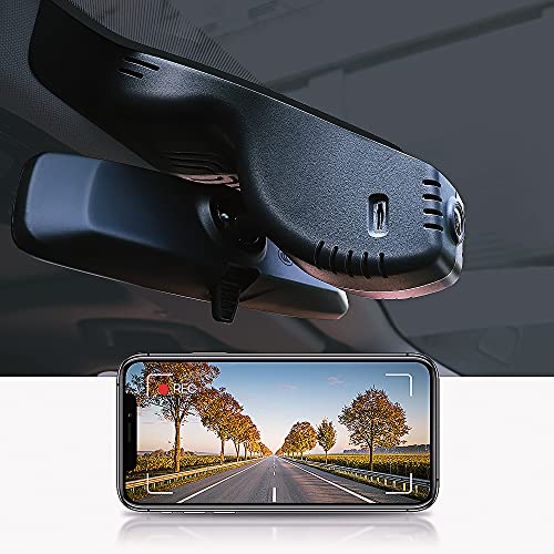 FITCAMX Dashcam 2160P Passend für BMW 3er 4er 330i 330e 340i 430i 440i Xdrive Gran Coupe M3 M4 2020 2021 2022 (Modell B), 4K Dasch-cam WiFi, UHD Nachtsicht, G-Sensor, Loop-Aufnahm, mit 64 GB Karte von FITCAMX