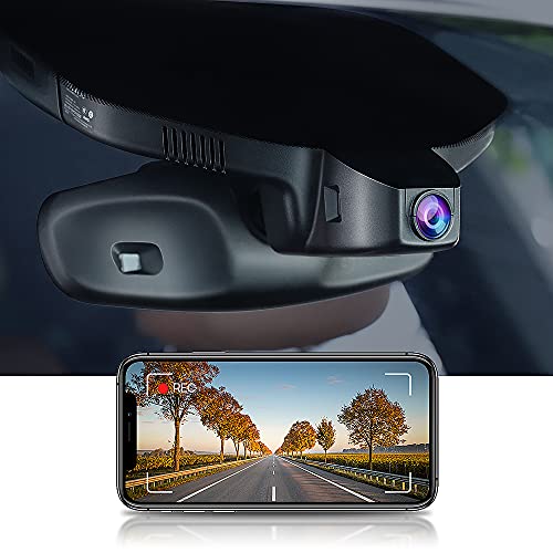 FITCAMX Dashcam kompatibel mit Maserati Levante, OEM 2160P 4K Dashcam mit akku WiFi UHD Video, Nachtsicht, Parkmonitor, G-Sensor, Loop-Aufnahm, WDR Autokamera, Plug & Play, mit 64 GB Karte von FITCAMX