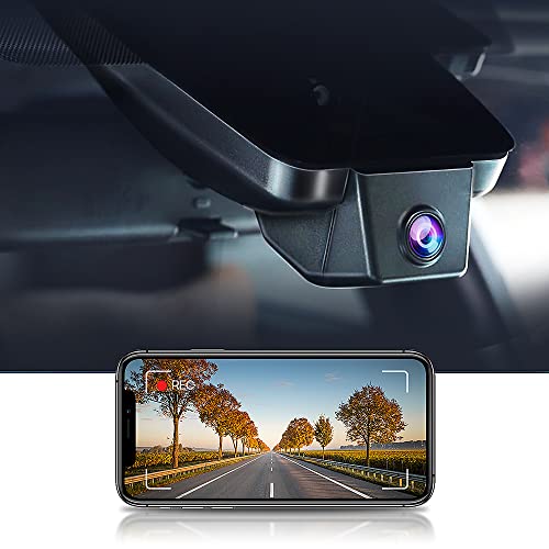 Fitcamx Dashcam 4K Geeignet für Yaris & Yaris Cross 2024 2023 2022 2021 2020 XP210 4th Gen, OEM Dash Camera Auto 2160P UHD Video WiFi Autokamera, G-Sensor, Loop-Aufnahme, Plug & Play, WDR, 64GB Karte von FITCAMX