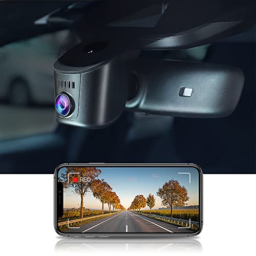 Fitcamx Dashcam Kompatibel mit Porsche 911 (992) Cayenne (9YA 9Y0 9Y3) Panamera (971) Taycan(Modell A), 4K Autokamera WiFi, UHD-Video, OEM-Zubehör, Parkmonitor, G Sensor, Nachtsicht, mit 64-GB-Karte von FITCAMX