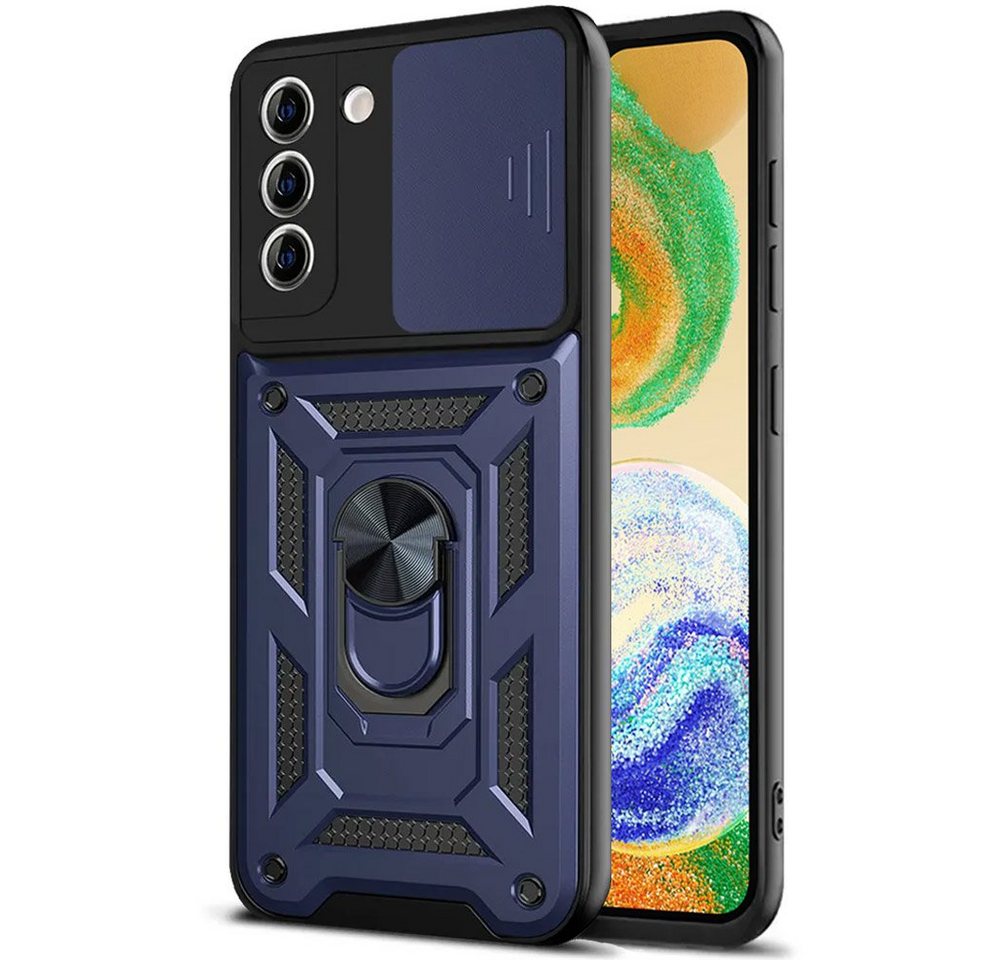 FITSU Handyhülle Handyhülle für Samsung Galaxy A04s Hülle Outdoor Case 6,5 Zoll, Robuste Handyhülle stabile Schutzhülle Cover Case mit Kamera Slider von FITSU