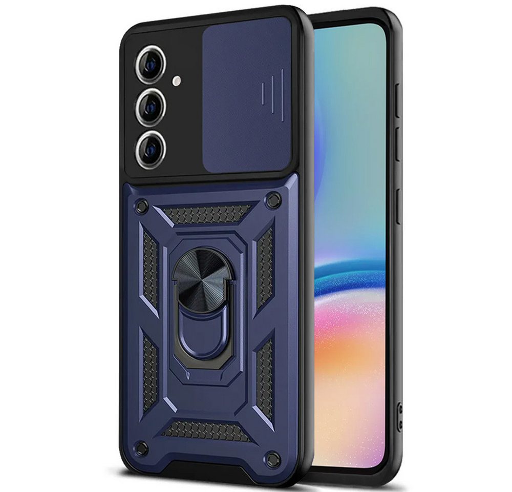 FITSU Handyhülle Handyhülle für Samsung Galaxy A05s Hülle Outdoor Case 6,7 Zoll, Robuste Handyhülle stabile Schutzhülle Cover Case mit Kamera Slider von FITSU