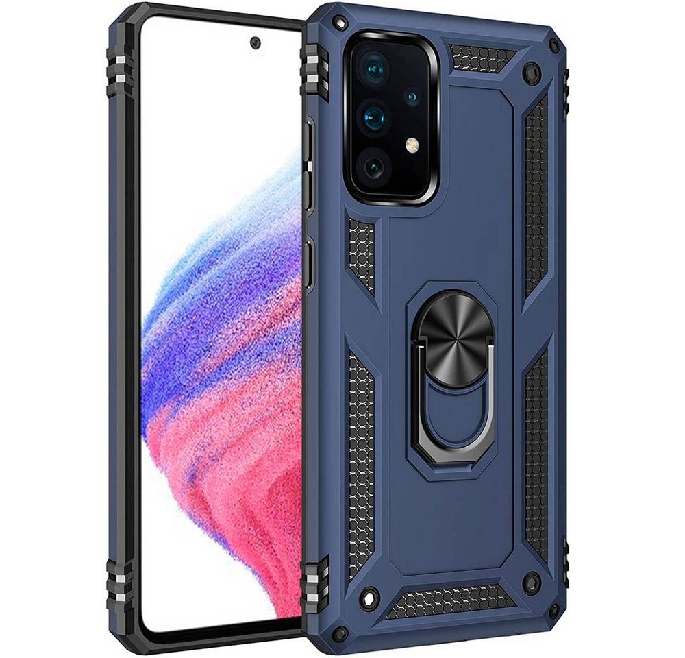 FITSU Handyhülle Handyhülle für Samsung Galaxy A53 Hülle Outdoor Case 6,5 Zoll, Robuste Handyhülle stabile Schutzhülle Cover Case mit Kamera Slider von FITSU