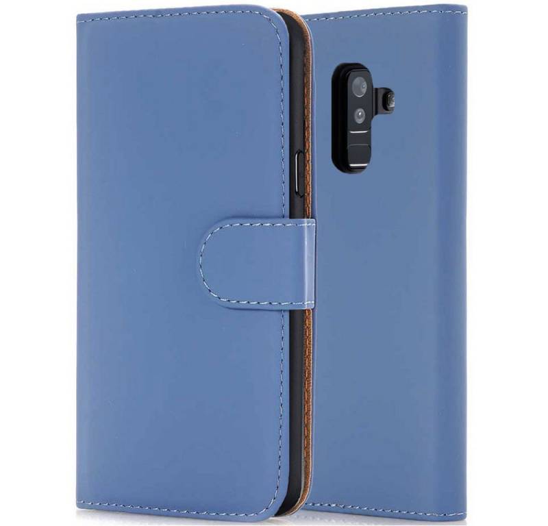 FITSU Handyhülle Handyhülle für Samsung Galaxy A6 Plus Klapphülle Flipcase 6,0 Zoll, Handytasche für Samsung A6 Plus Schutzhülle mit Geld- und Kartenfächer von FITSU