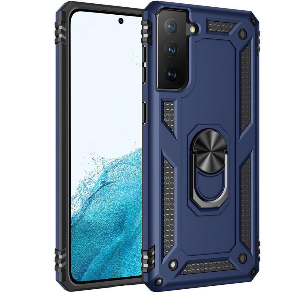 FITSU Handyhülle Handyhülle für Samsung Galaxy S22 Hülle Outdoor Case 6,1 Zoll, Robuste Handyhülle stabile Schutzhülle Cover Case mit Kamera Slider von FITSU