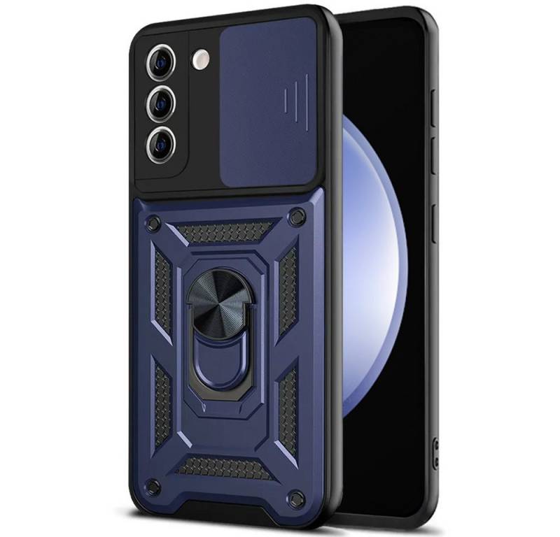 FITSU Handyhülle Handyhülle für Samsung Galaxy S23 FE Hülle Outdoor Case 6,4 Zoll, Robuste Handyhülle stabile Schutzhülle Cover Case mit Kamera Slider von FITSU