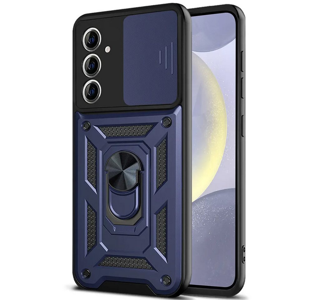 FITSU Handyhülle Handyhülle für Samsung Galaxy S24 Plus Hülle Outdoor Case 6,7 Zoll, Robuste Handyhülle stabile Schutzhülle Cover Case mit Kamera Slider von FITSU