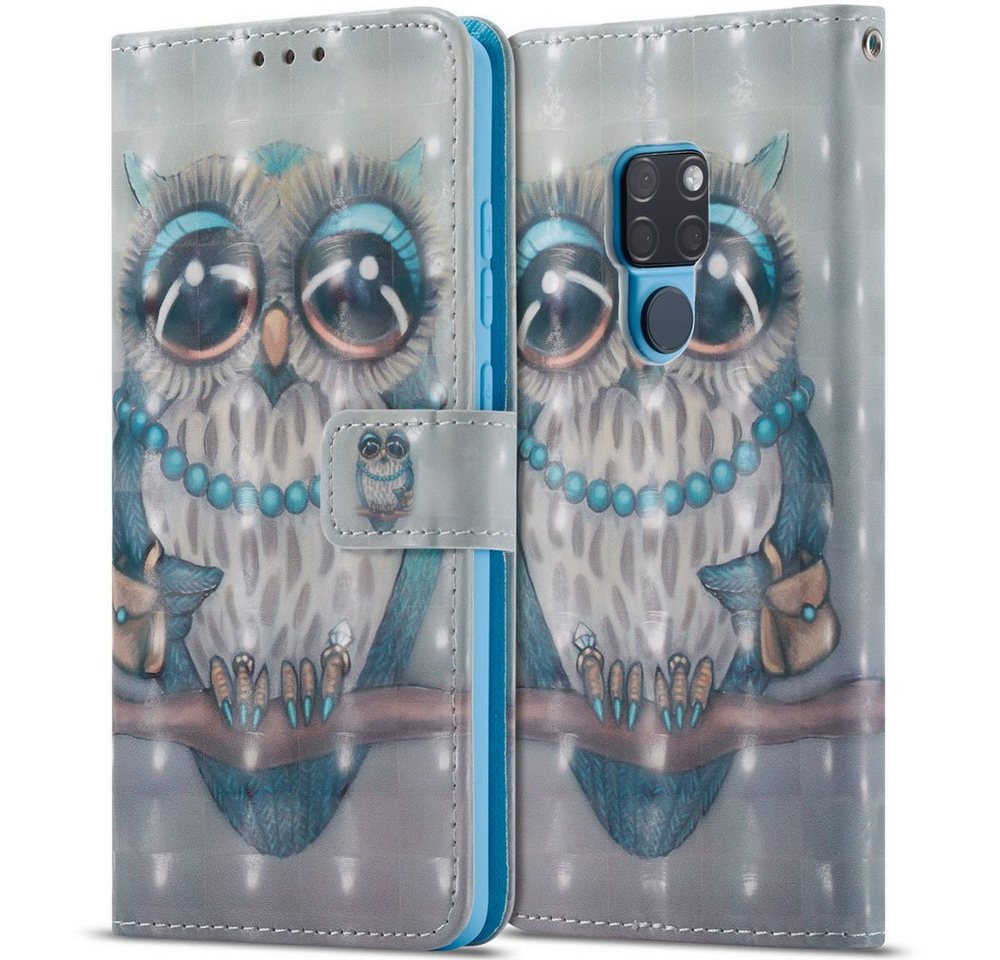 FITSU Handyhülle Handytasche für Huawei Mate 20 Hülle Eulen Motiv 6,53 Zoll, Flipcase für Huawei Mate 20 Handyhülle, Handytasche mit Kartenfach FITSU Handyhülle Handytasche für Huawei Mate 20 Hülle Eulen Motiv 6,53 Zoll, Flipcase für Huawei Mate 20 Handyhülle, Handytasche mit Kartenfach von FITSU
