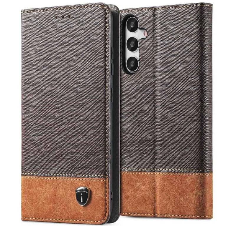 FITSU Handyhülle Handytasche für Samsung Galaxy A04s Hülle 6,5 Zoll, Handyhülle für Samsung A04s Schutzhülle, Flipcase mit Kartenfach Cover von FITSU