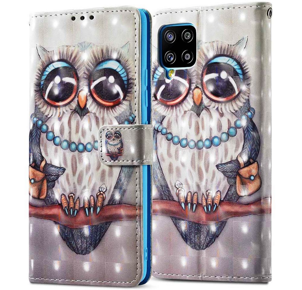 FITSU Handyhülle Handytasche für Samsung Galaxy A42 Hülle Eulen Motiv 6,6 Zoll, Flipcase für Samsung A42 Handyhülle, Handytasche mit Kartenfach FITSU Handyhülle Handytasche für Samsung Galaxy A42 Hülle Eulen Motiv 6,6 Zoll, Flipcase für Samsung A42 Handyhülle, Handytasche mit Kartenfach von FITSU