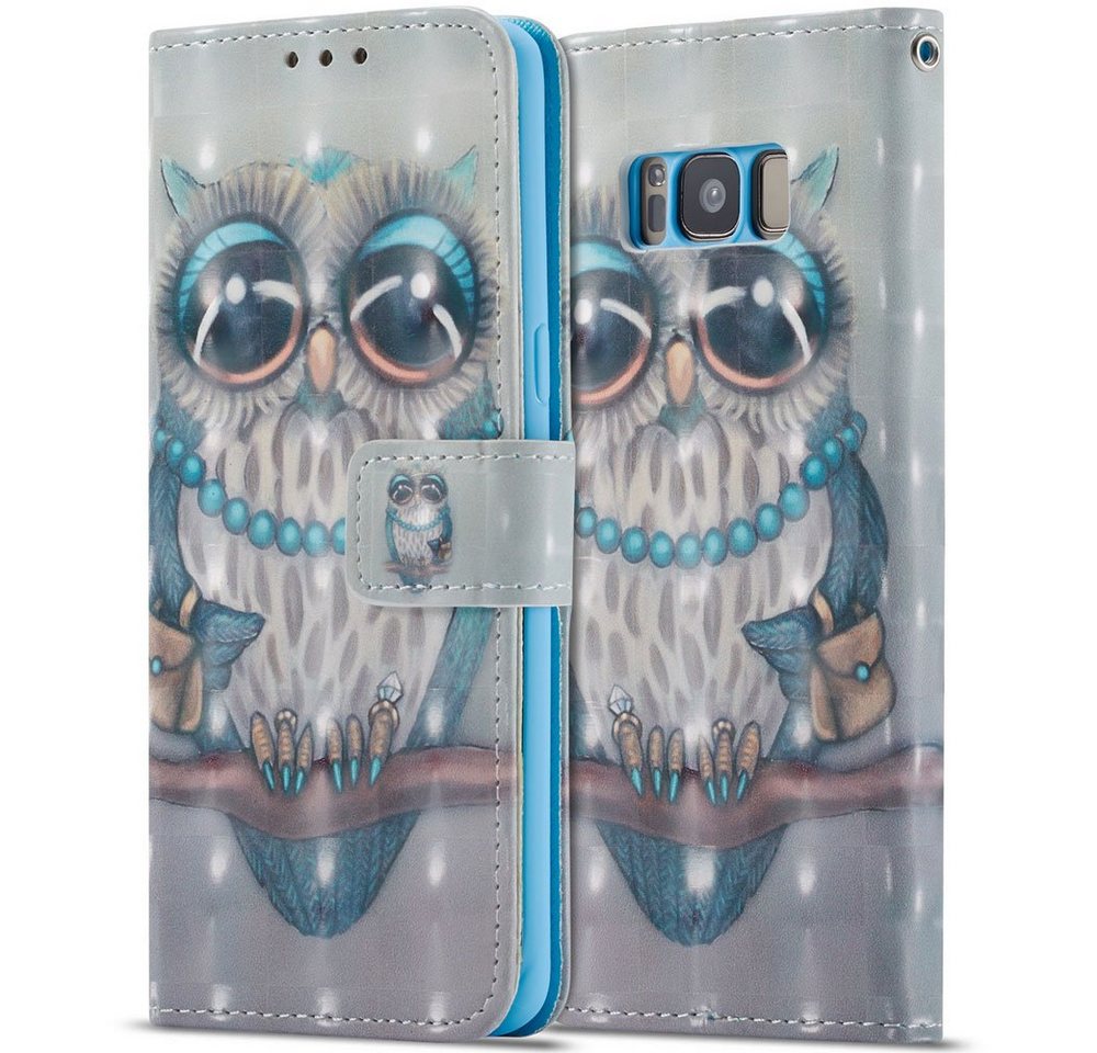 FITSU Handyhülle Handytasche für Samsung Galaxy S8 Hülle Totenkopf Motiv 5,8 Zoll, Flipcase für Samsung Galaxy S8 Handyhülle, Handytasche mit Kartenfach FITSU Handyhülle Handytasche für Samsung Galaxy S8 Hülle Totenkopf Motiv 5,8 Zoll, Flipcase für Samsung Galaxy S8 Handyhülle, Handytasche mit Kartenfach von FITSU