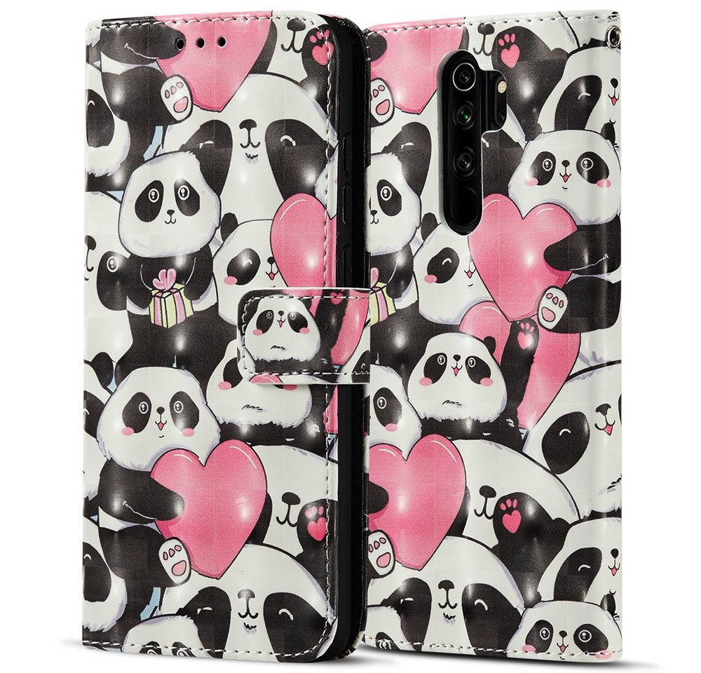 FITSU Handyhülle Handytasche für Xiaomi Redmi Note 8 Pro Hülle Panda Motiv 6,53 Zoll, Case für Xiaomi Redmi Note 8 Pro Hülle, Handytasche mit Kartenfach FITSU Handyhülle Handytasche für Xiaomi Redmi Note 8 Pro Hülle Panda Motiv 6,53 Zoll, Case für Xiaomi Redmi Note 8 Pro Hülle, Handytasche mit Kartenfach von FITSU