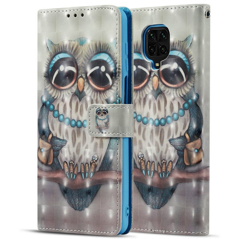 FITSU Handyhülle Handytasche für Xiaomi Redmi Note 9 Pro Hülle Eulen Motiv 6,67 Zoll, Case für Xiaomi Redmi Note 9 Pro Hülle, Handytasche mit Kartenfach FITSU Handyhülle Handytasche für Xiaomi Redmi Note 9 Pro Hülle Eulen Motiv 6,67 Zoll, Case für Xiaomi Redmi Note 9 Pro Hülle, Handytasche mit Kartenfach von FITSU
