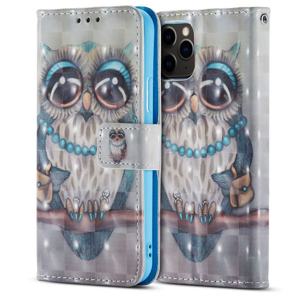 FITSU Handyhülle Handytasche für iPhone 11 Pro Max Hülle Eulen Motiv 6,5 Zoll, Flipcase für iPhone 11 Pro Max Handyhülle, Handytasche mit Kartenfach FITSU Handyhülle Handytasche für iPhone 11 Pro Max Hülle Eulen Motiv 6,5 Zoll, Flipcase für iPhone 11 Pro Max Handyhülle, Handytasche mit Kartenfach von FITSU