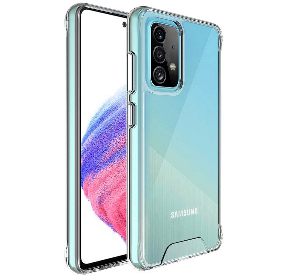 FITSU Handyhülle Hülle für Samsung Galaxy A53 Case Transparent, Ultraklare Handyhülle transparentes Slim Case mit Eckenschutz von FITSU