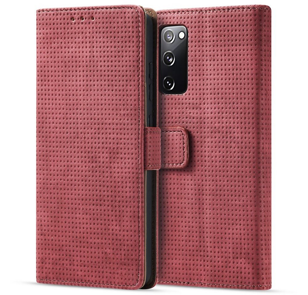 FITSU Handyhülle Hülle für Samsung Galaxy S20 FE Handytasche Flipcase 6,5 Zoll, Handytasche für Samsung S20 FE Hülle, Case mit Geld- und Kartenfach von FITSU